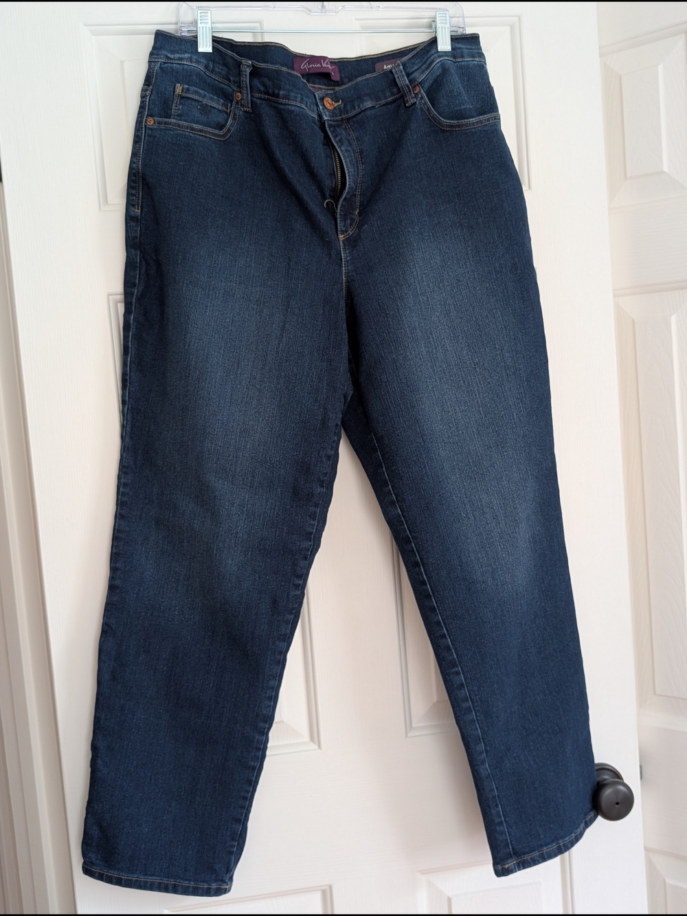 Gloria Vanderbilt Women's Amanda Classic Straight Leg Jeans - Frisco Wash